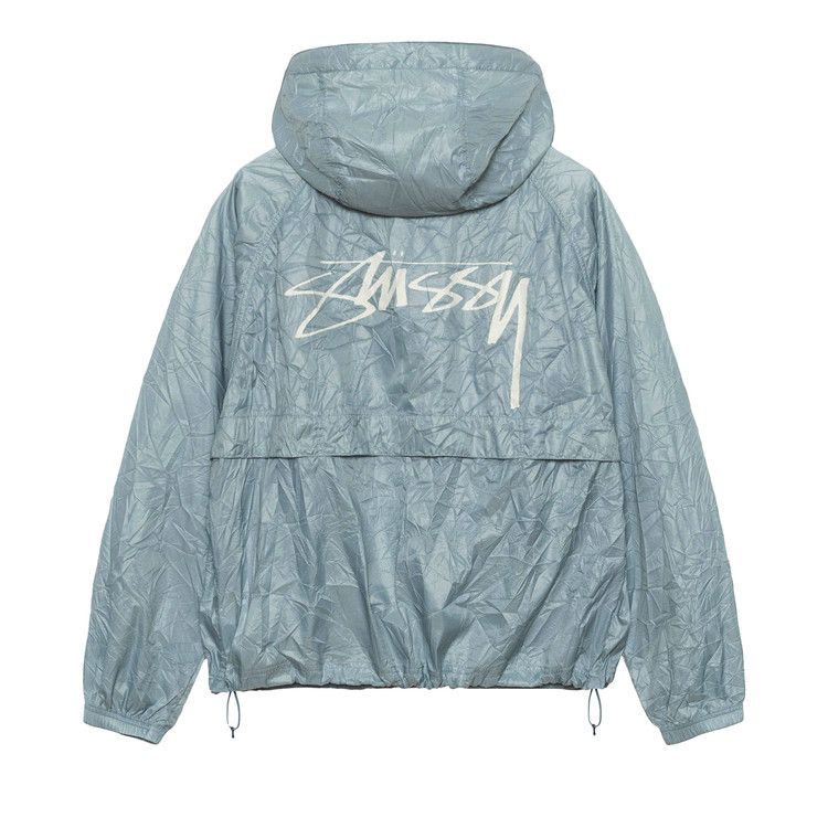 Stussy Beach Wrinkled Nylon Shell 'slate'