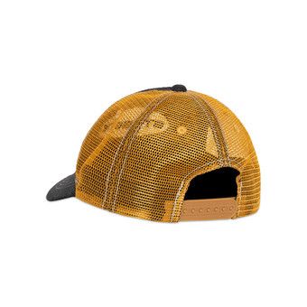Buy Stussy Low Pro Trucker Cut-Out Leather Snapback 'Honey