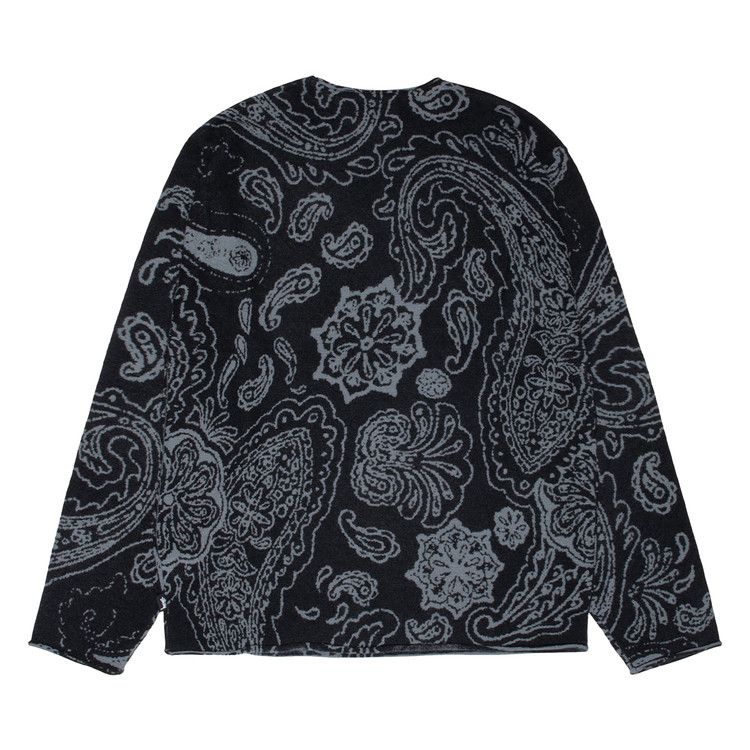 Stussy Paisley Sweater Black
