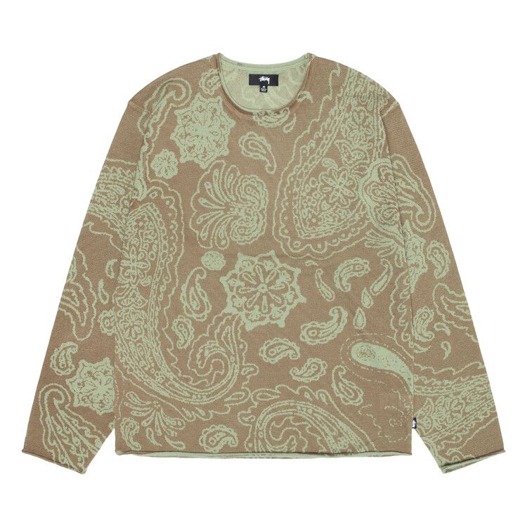 Stussy Paisley Sweater 'brown'