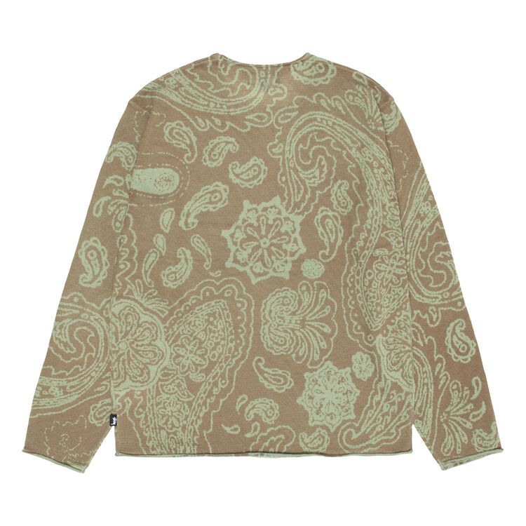 Stussy Paisley Sweater 'brown'