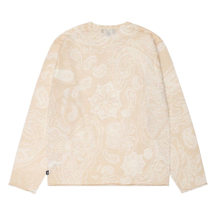 Stussy Paisley Sweater Natural