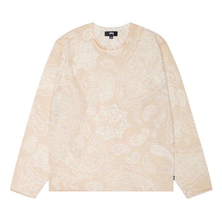 Stussy Paisley Sweater Natural
