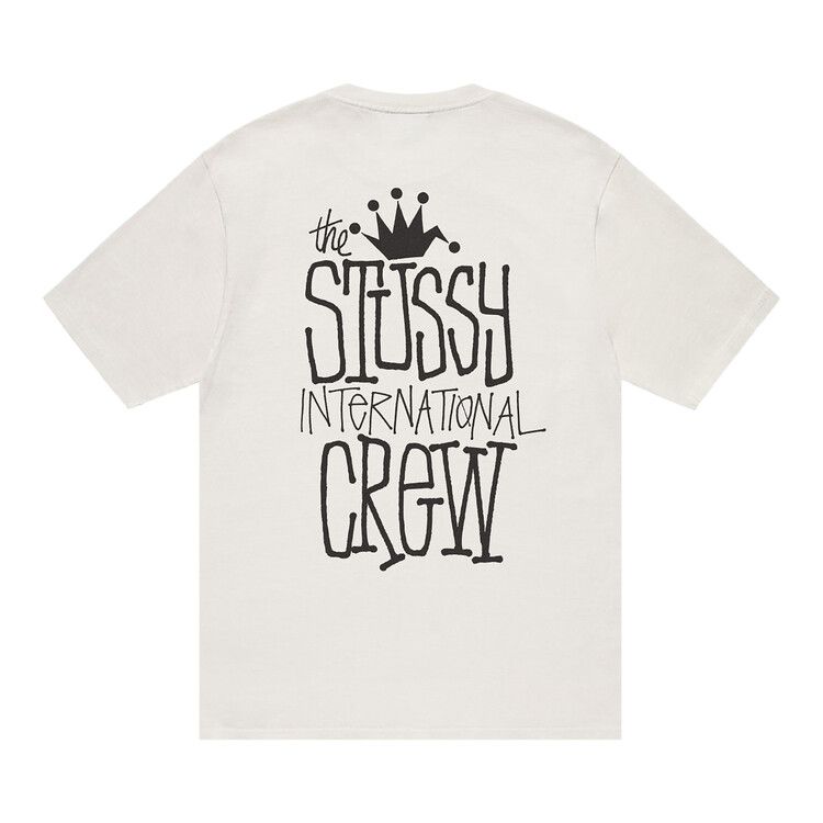 Stussy Crown International T-Shirt Natural