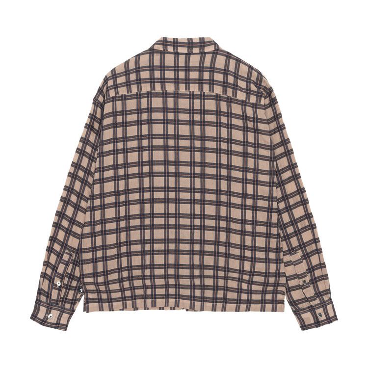 Stussy Sonoma Plaid Shirt Tan