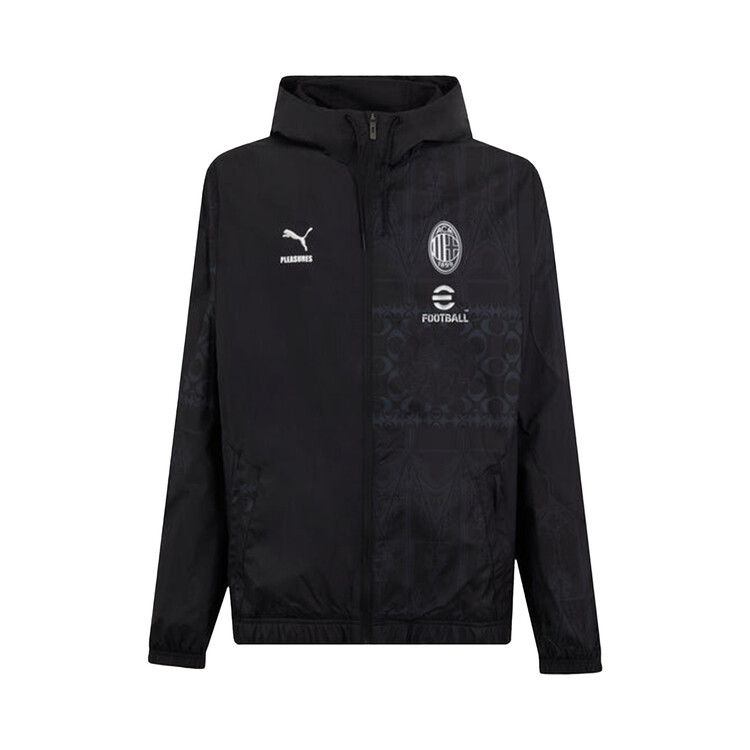 Puma x AC Milan x Pleasures Prematch Jacket 'Dark Version'