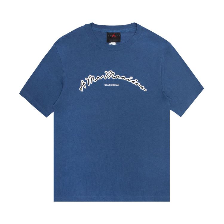 Air Jordan X A Ma ManiéRe Shorts-Sleeve T-Shirt Blue