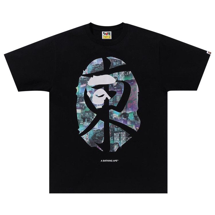 Bape Neon Tokyo T-Shirt Black