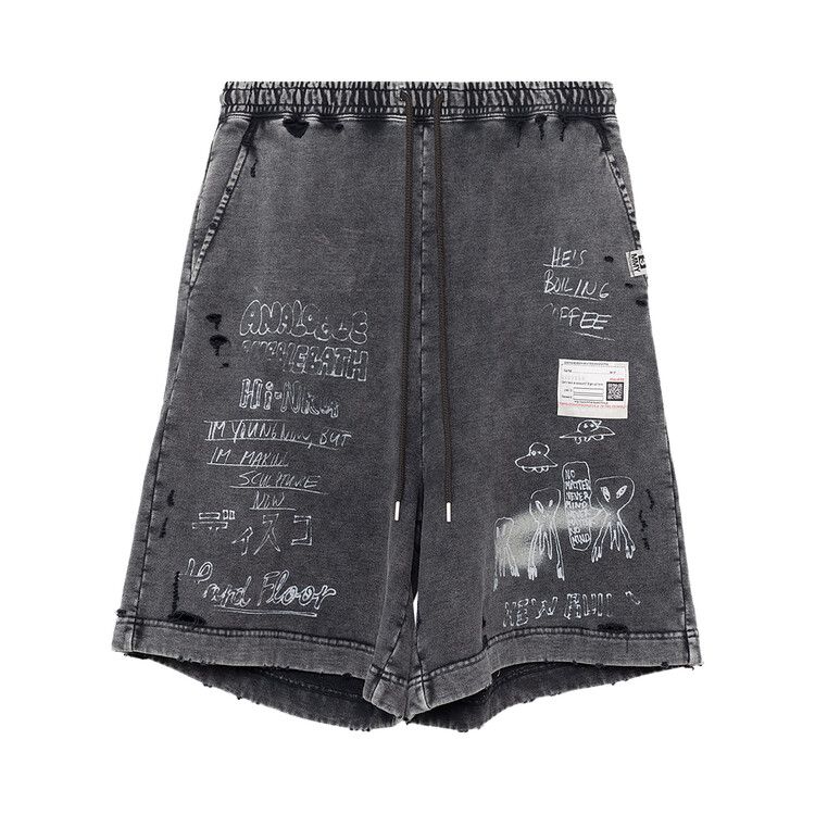 MIHARA YASUHIRO 新品 25ss ブリーチショートパンツ MIHARA YASUHIRO 25ss ブリーチショートパンツ MIHARA YASUHIRO 新品