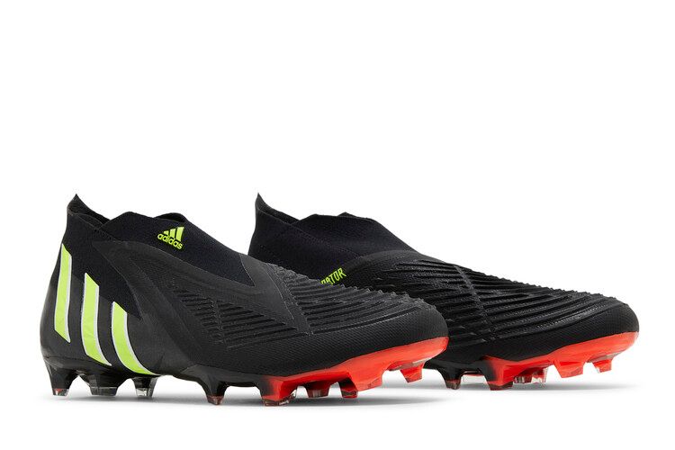 Adidas Predator Edge+ Fg Black Team Solar Yellow