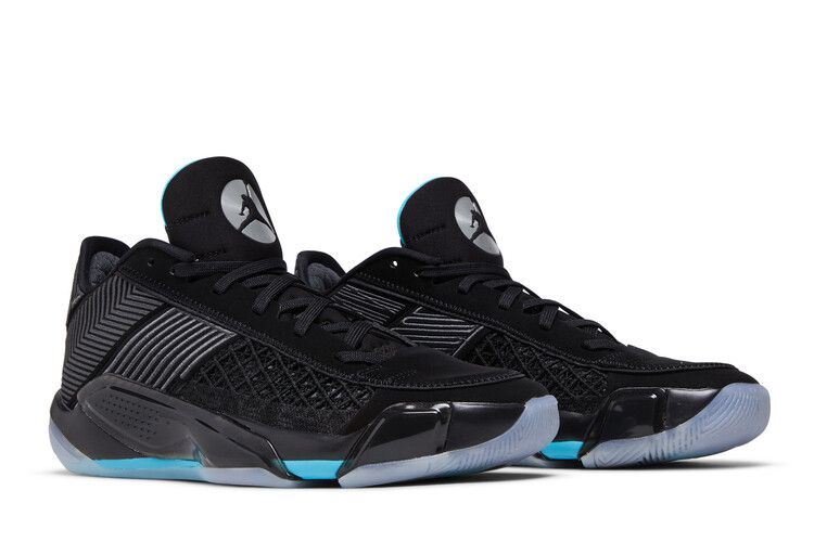 Air Jordan 38 Low Black Gamma Blue