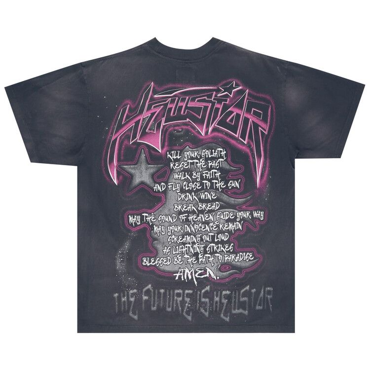 Hellstar The Future T-Shirt Black/Pink