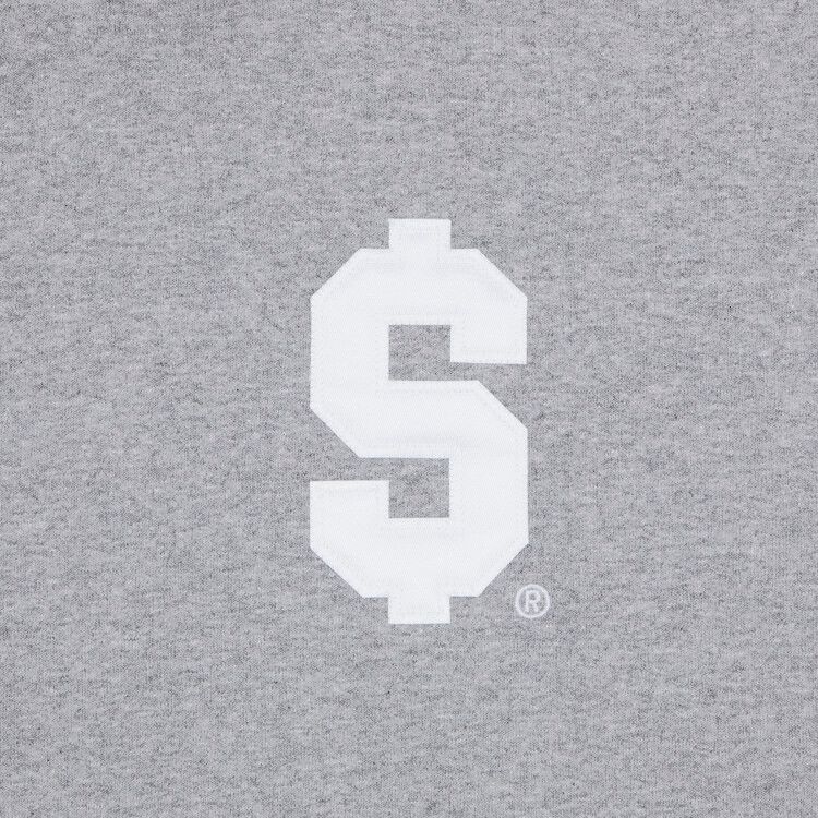 Supreme $ Hoodie Heather Grey