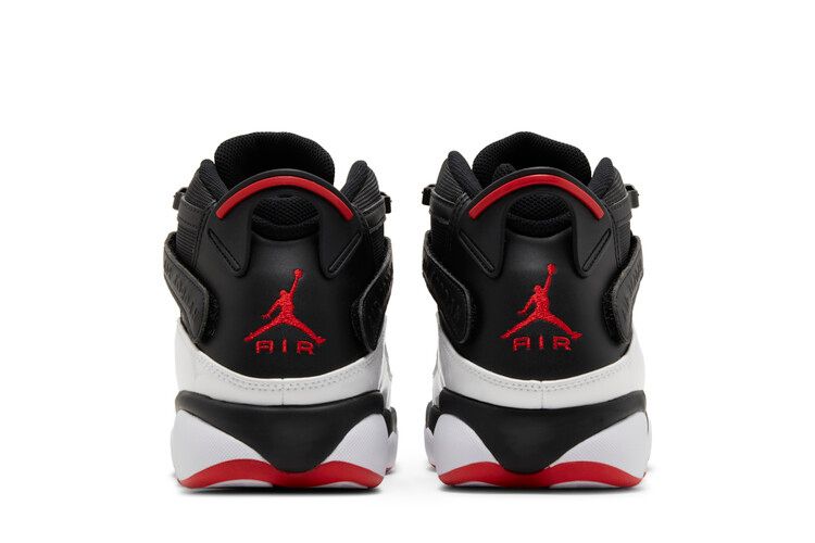Air Jordan 6 Rings Black Varsity Red