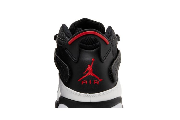 Air Jordan 6 Rings Black Varsity Red