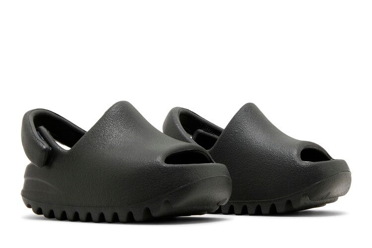 Adidas Yeezy Slides Infants 'dark Onyx'