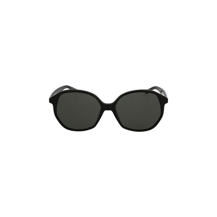 Balenciaga Hexagonal Sunglasses Black/Grey