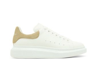 Buy Alexander McQueen Oversized Sneaker 'White Beige' - 727388