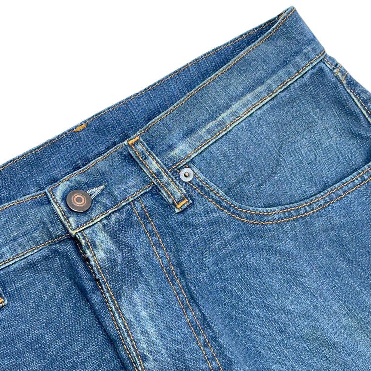 Buy Maison Margiela Americana Wash Turn Up Jeans 'Blue