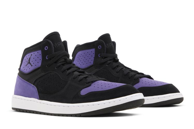 Air Jordan Access Black Court Purple