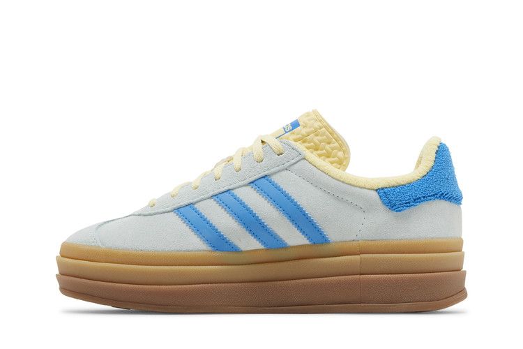 adidas Gazelle Bold Almost Blue Yellow (Women's) — foto 4