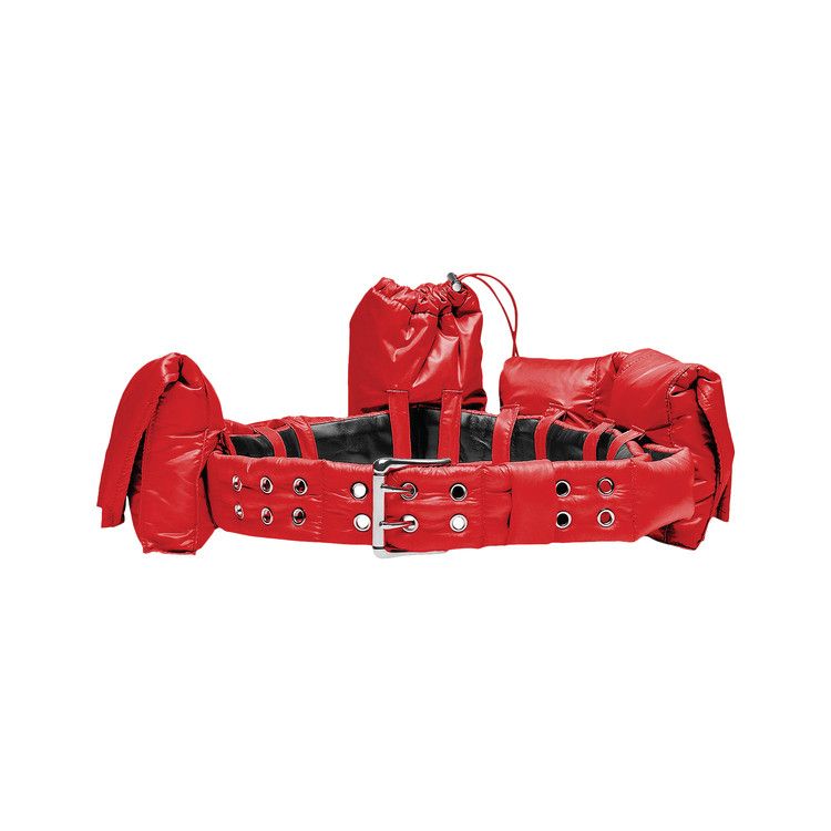 Buy Aris Tatalovich Puffer Cargo Belt 'Red' - ATFW23A01 RED