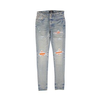 最安値 超希少 AMIRI (アミリ) MX1 CLAY DYEING 28 AMIRI アミリ ダメージ ジーンズ MX1 JEAN PXMD001-CLAY INDIGO