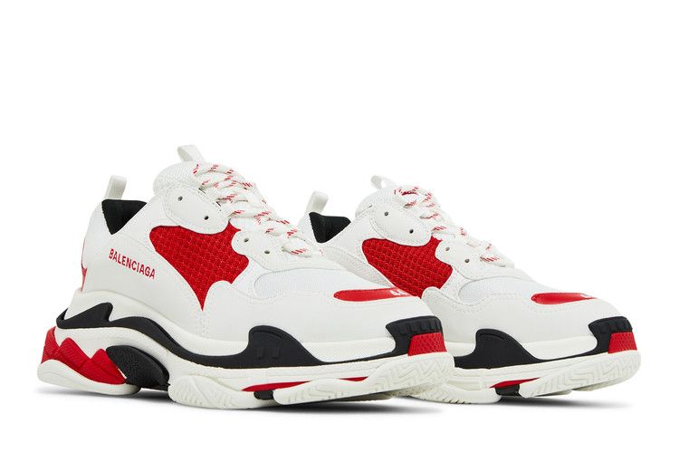 Balenciaga Triple S Sneaker White Red Black