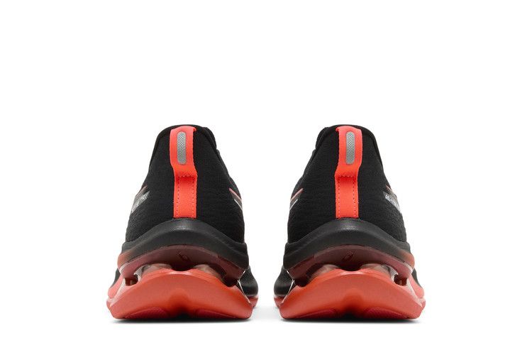 Asics Gel Kinsei Max Black Sunrise Red