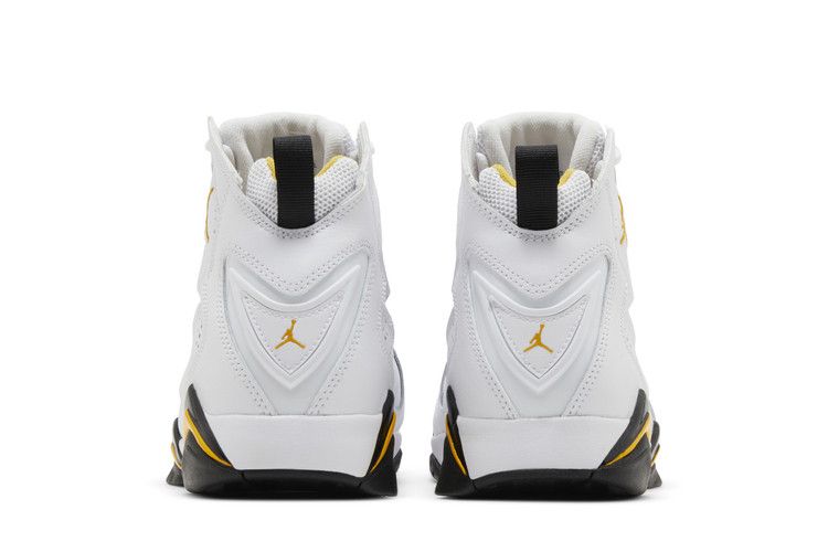 Air Jordan True Flight White Yellow Ochre