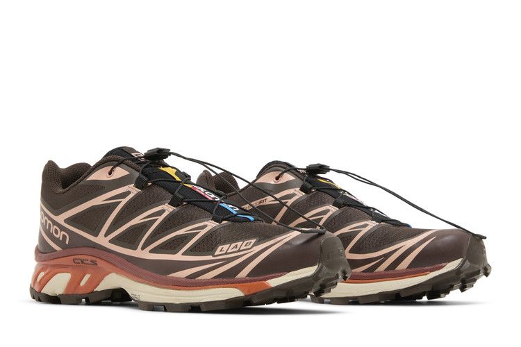 ☆Salomon☆ XT6 Delicioso Black Chocolate Fondant Peach Beig Buy XT-6 'Chocolate Fondant Peach' - L41751500 | GOAT