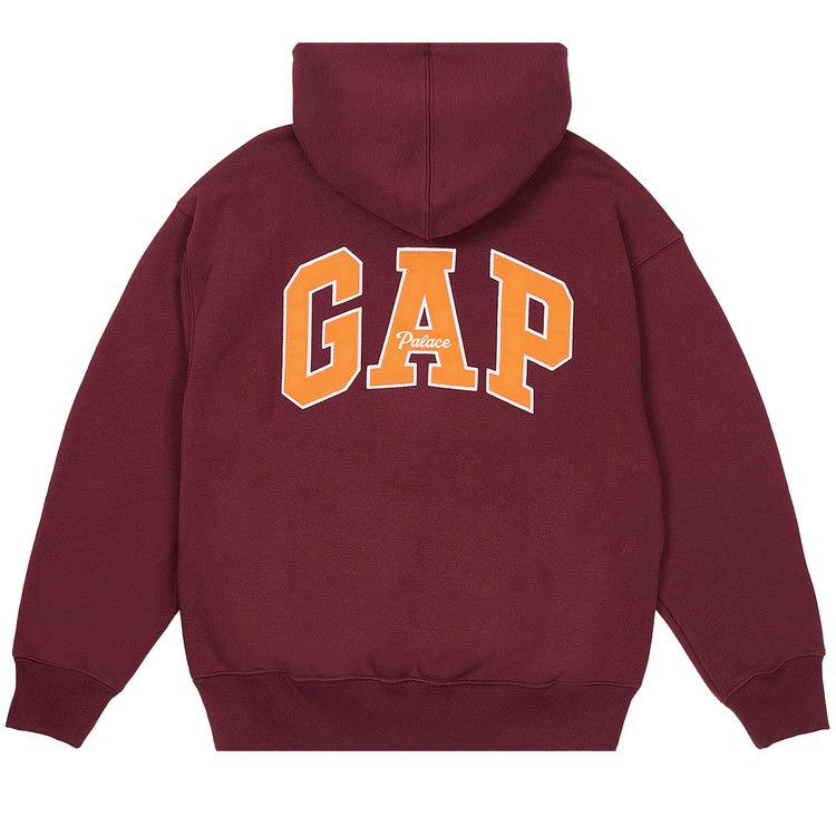 Buy Palace x Gap Hood 'Burgundy' - 427453039 | GOAT