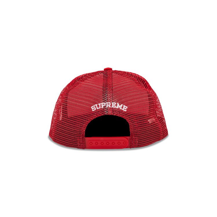 Buy Supreme Black Cat Mesh Back 5-Panel 'Red' - SS24H40 RED | GOAT