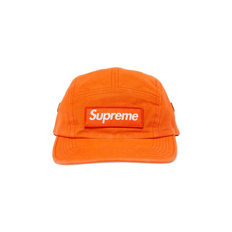 Achetez des Supreme Military Camp Cap 'Orange' - SS24H16