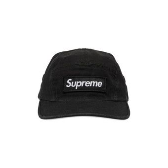 Buy Supreme Military Camp Cap 'Black' - SS24H16 BLACK | GOAT