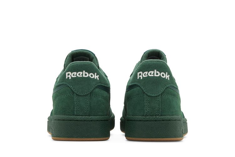 Reebok Club C 85 Dark Green Suede Gum — foto 7
