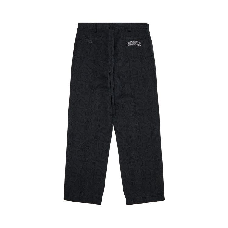 Buy Supreme Snake Print Chino Pant 'Charcoal' - SS24P48 Buy Supreme Snake Print Chino Pant 'Charcoal' - SS24P48