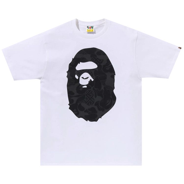 ☆新品!!ホワイト×GR CAMO BIG APE HEAD Tシャツ Mサイズ☆