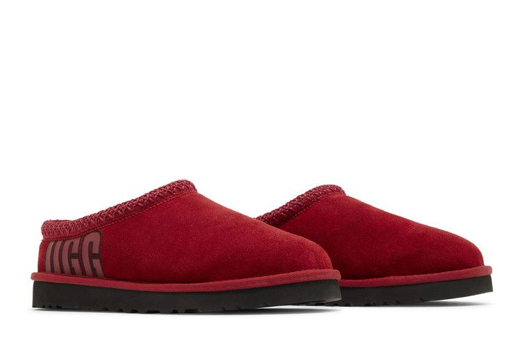 Ugg Tasman Slipper Graphic Outline - Samba Red