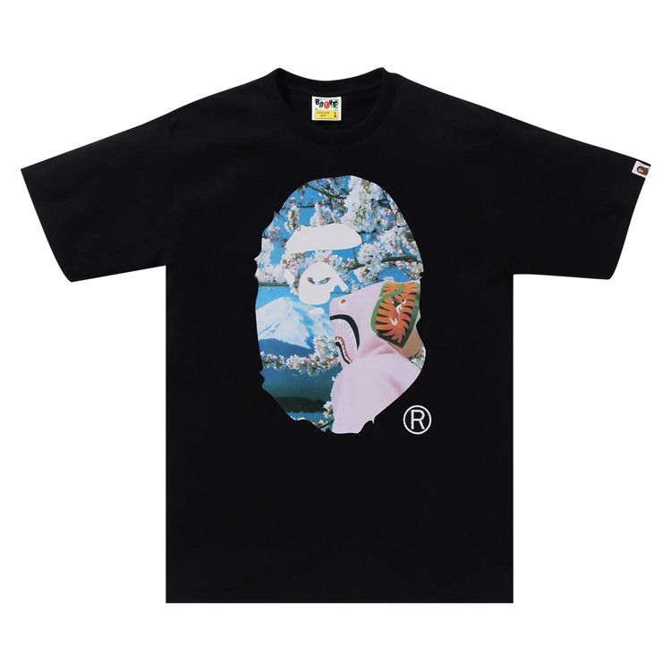 トップス SAKURA PHOTO APE HEAD TEE BAPE Sakura Photo Ape Head Tee (SS24) Black Men's - SS24 - US