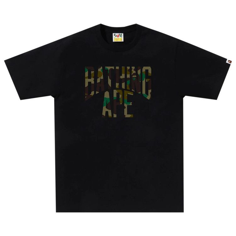 Bape 1st Camo Nyc Logo T-Shirt Black/Green