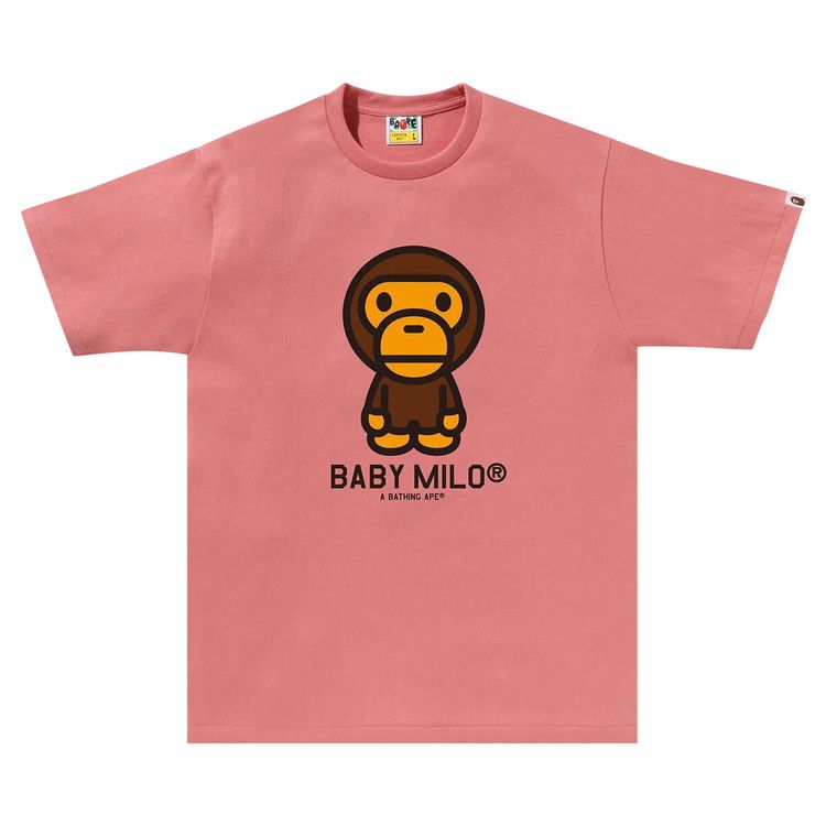 Bape Baby Milo T-Shirt Pink