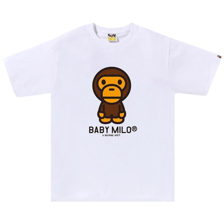 Buy BAPE Baby Milo Tee 'White' - 2K30 110 001 WHITE | GOAT CA