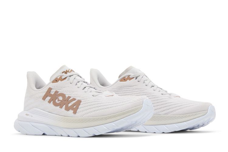 Hoka Mach 5 White Copper