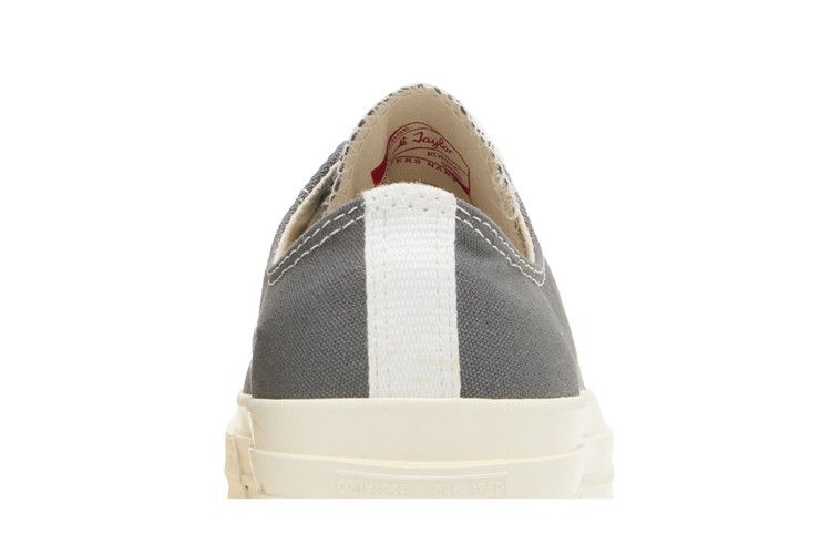 Comme des Garçons PLAY x Converse Chuck 70 Low Steel Gray