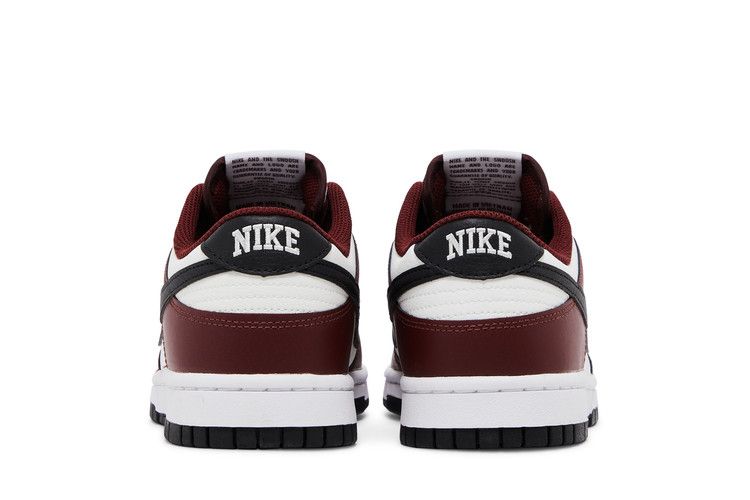 Nike Dunk Low Dark Team Red Black — foto 7