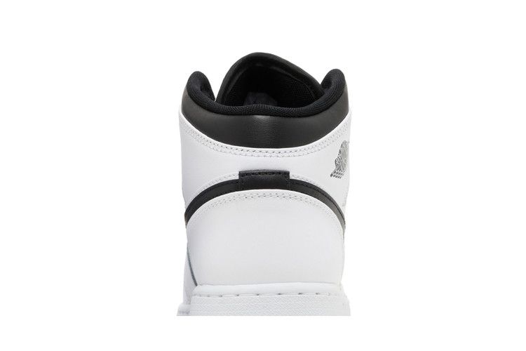 Air Jordan 1 Mid Gs White Black