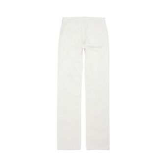 デニム・ジーパン PALM ANGELS Woman Jeans White PWYB032R24DEN003 0303 Palm Angels White Cotton Jeans - White | PWYB032R24DEN0030303