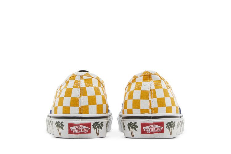 Vans Authentic Sidewall Palm Tree Checkerboard