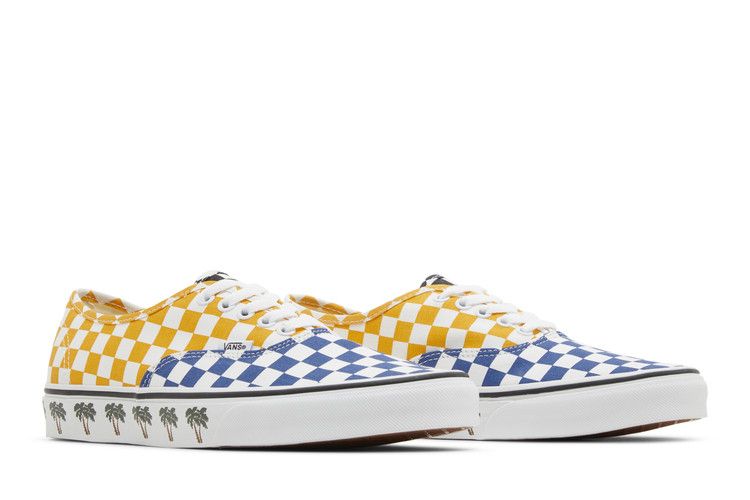 Vans Authentic Sidewall Palm Tree Checkerboard